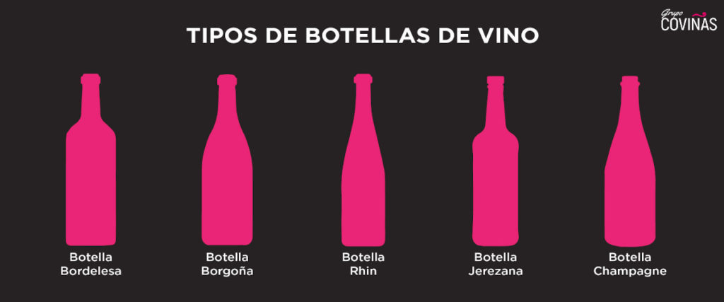 Botellas de vino variadas