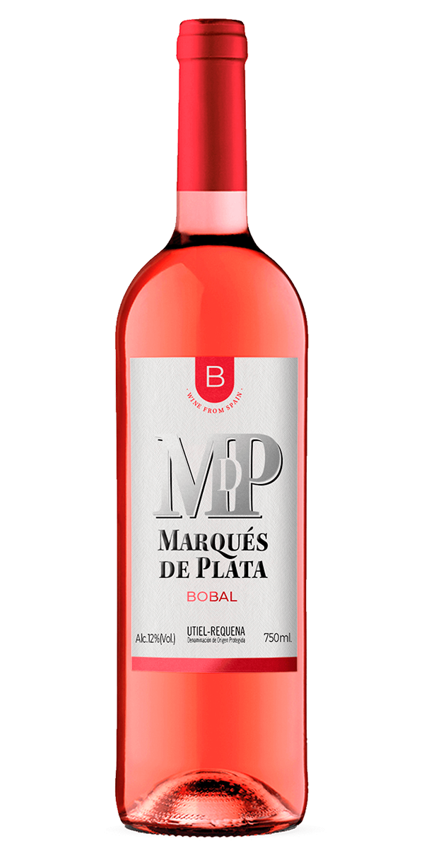 Vino rosado Marqués de Plata Bobal Rosé de Grupo Coviñas - Bodegas Requena